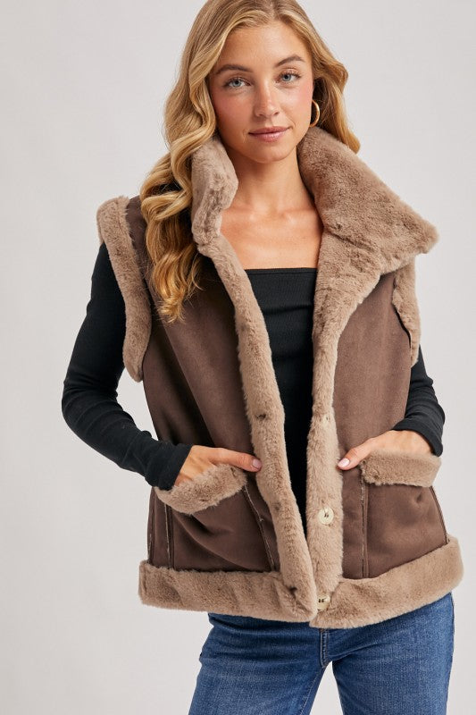 Chalet Side Vest (coco)