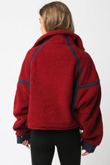 Alpine Retreat Pullover (burgundy)