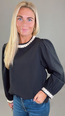 Uptown Charm Top (black)