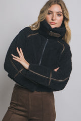 Aspen Ridge Sherpa Jacket (black)