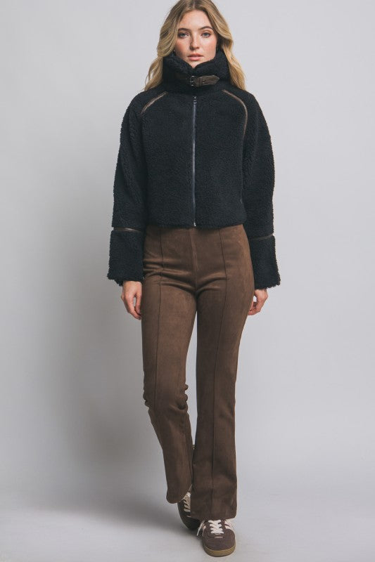 Aspen Ridge Sherpa Jacket (black)