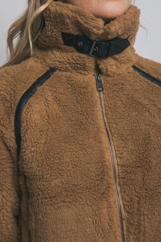 Aspen Ridge Sherpa Jacket (brown)