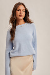 Charmed Grace Sweater (blue)