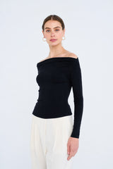 Off the Record Top (black)