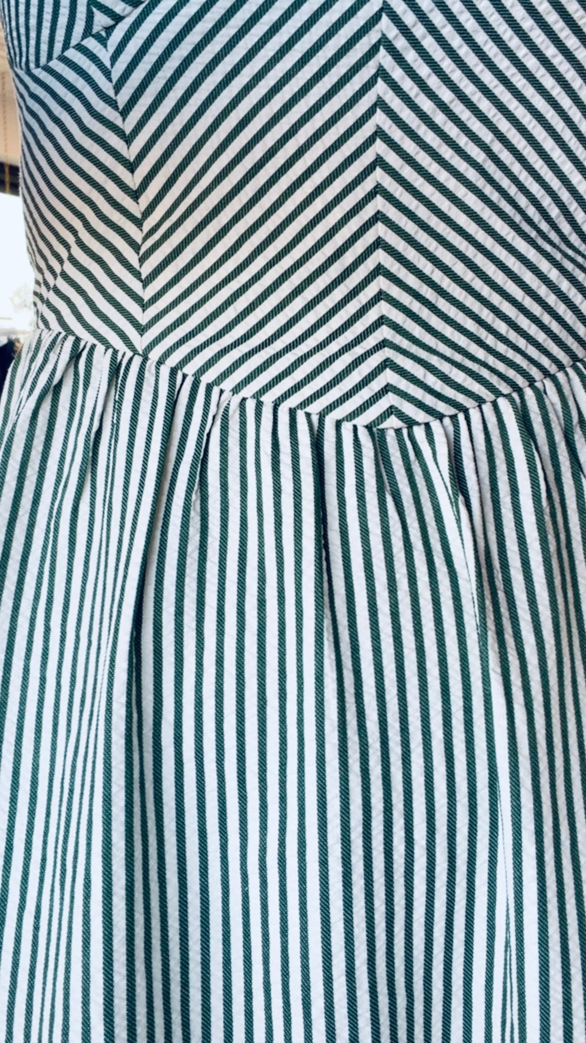 Basque Beauty Dress (green)