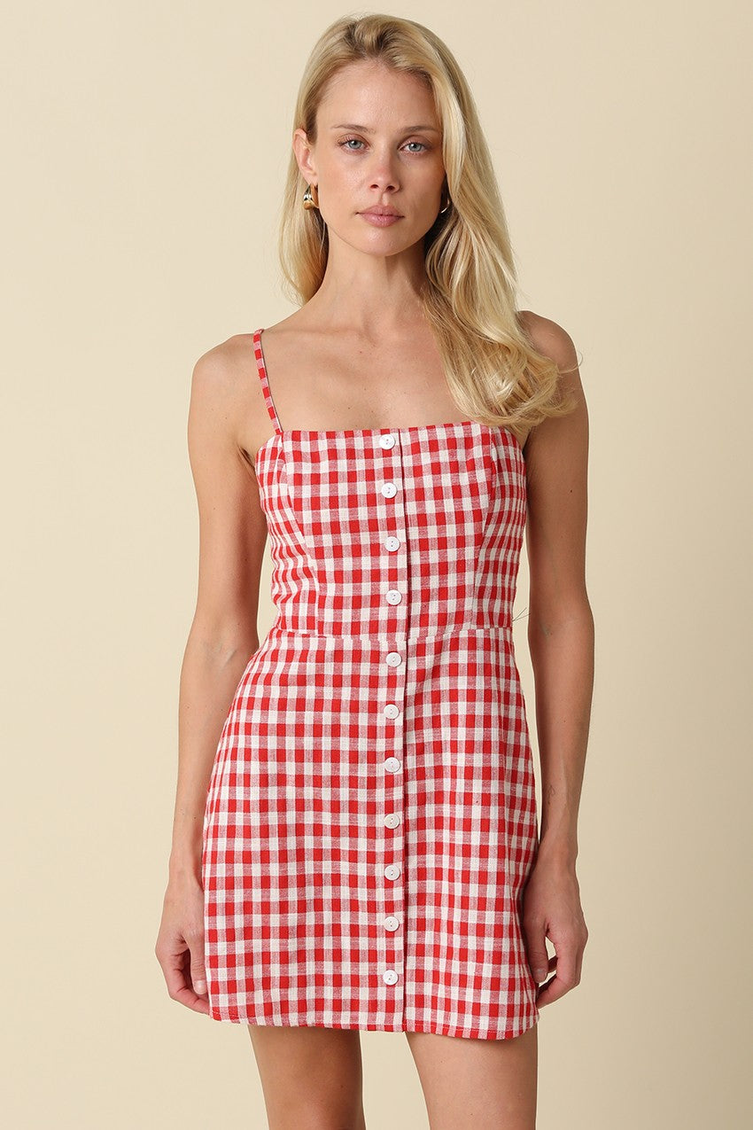 Millie Dress (red)