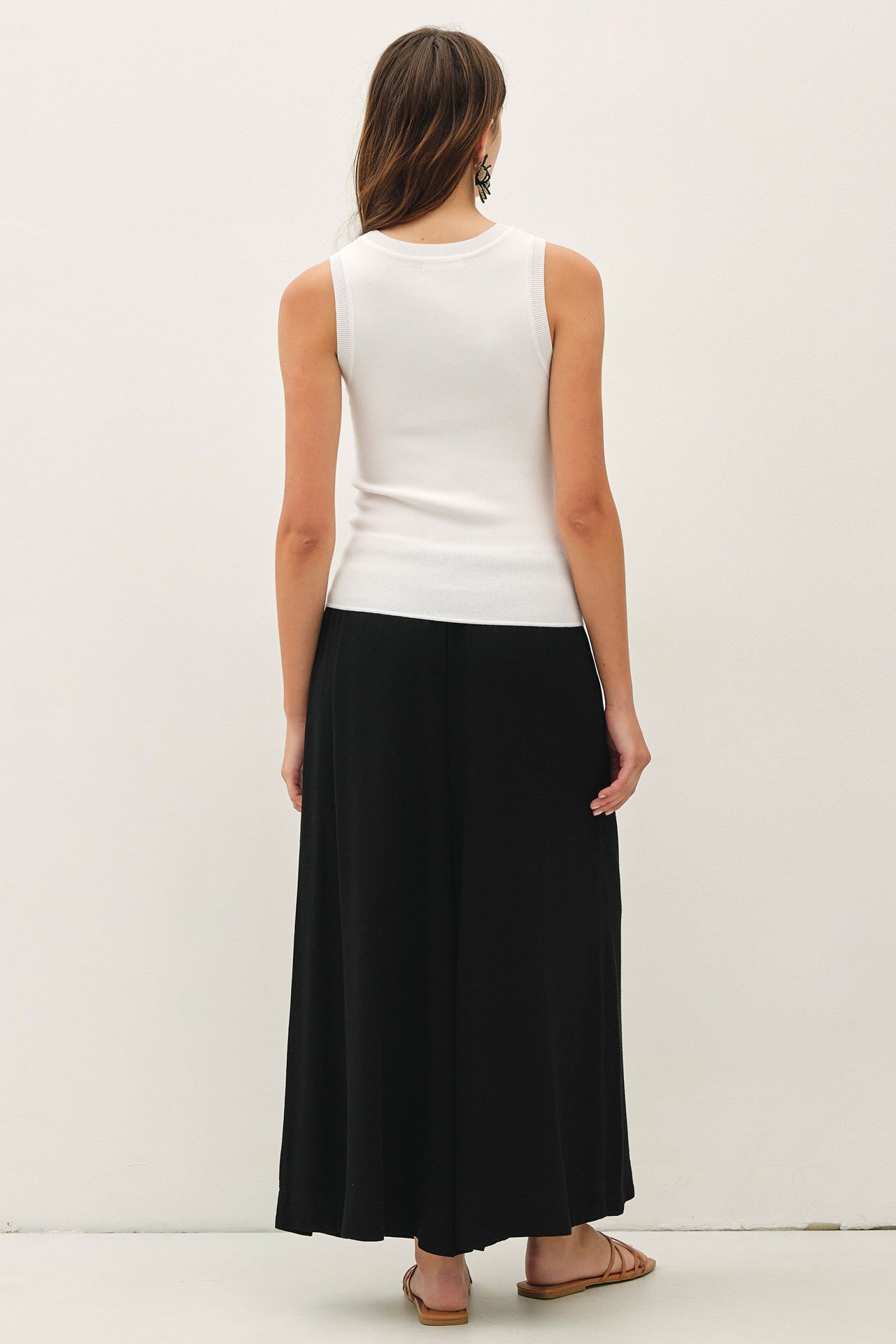 Modern Knit Tank (white)