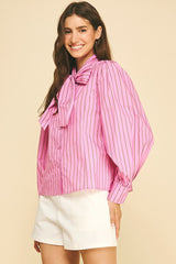 Stripe a Pose Top