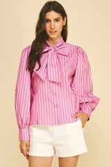 Stripe a Pose Top