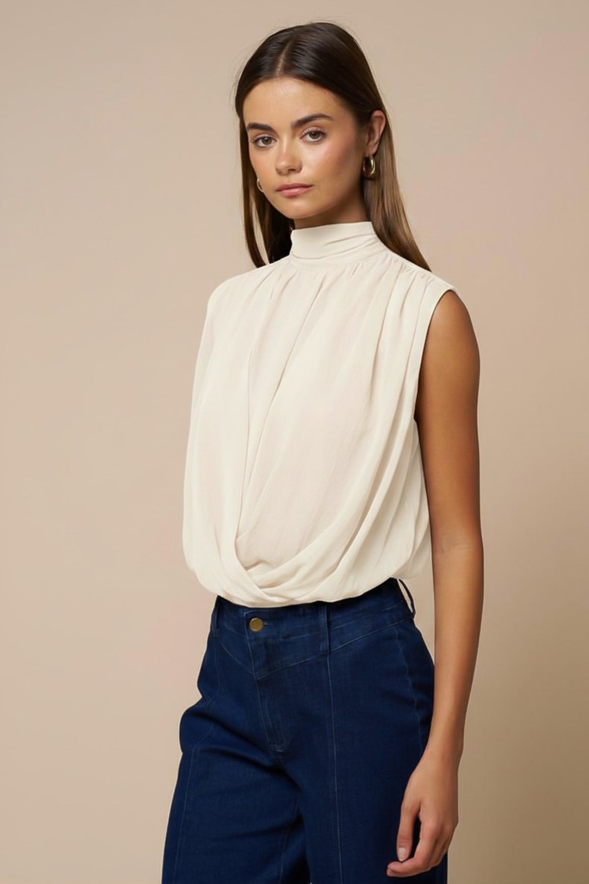 Chic Intentions Top (ivory)