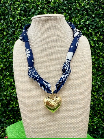 Sideline Spark Scarf Necklace