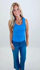 Wave Trim Tank (blue)