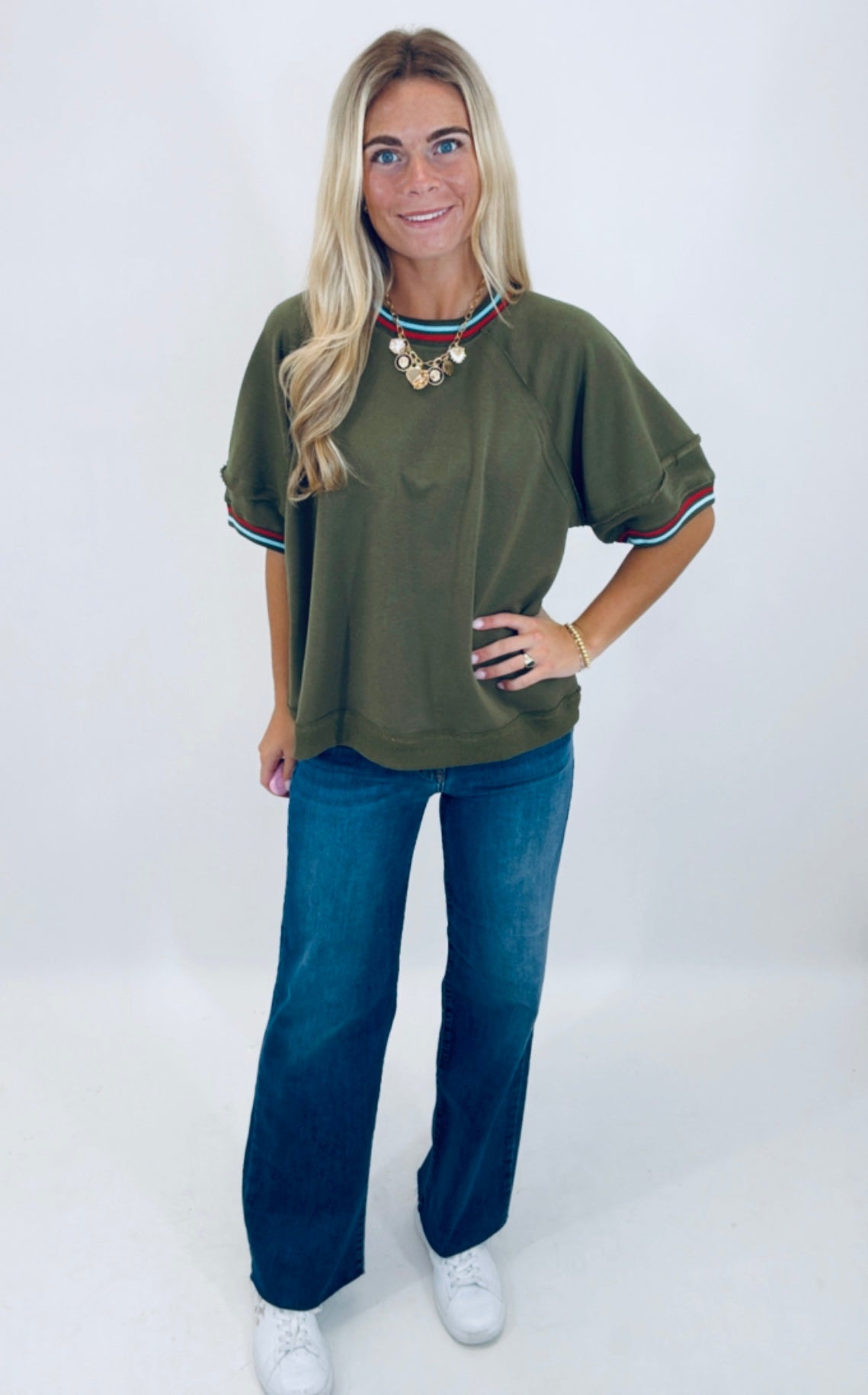 The Avenue Top (olive)