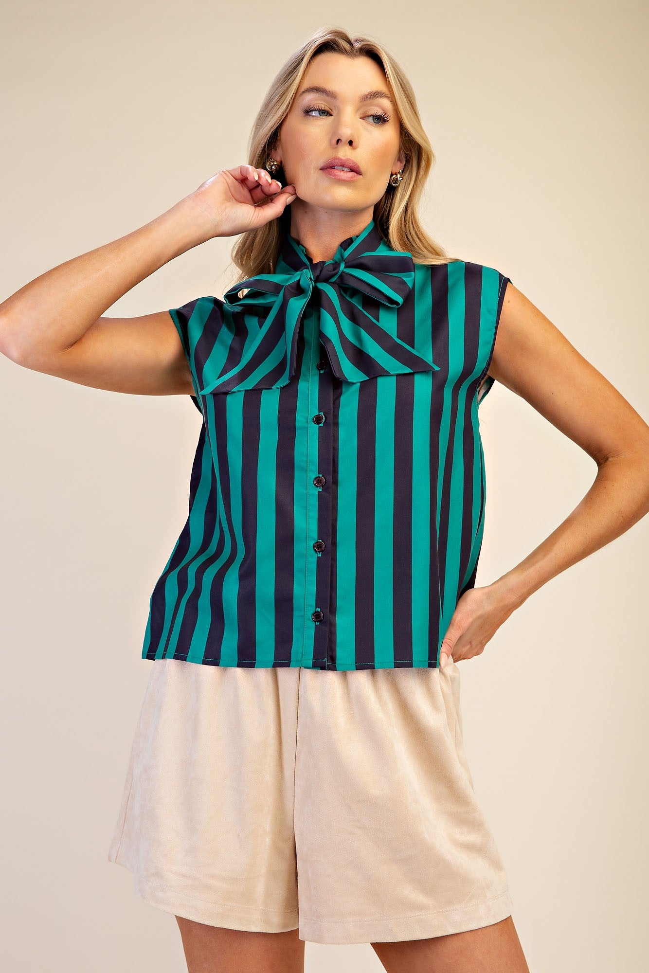 Pardon Me Top (navy)