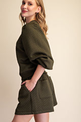 Puff & Circumstance Sweatshirt (olive)