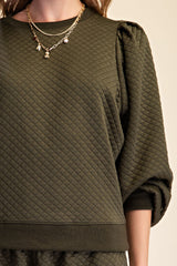Puff & Circumstance Sweatshirt (olive)