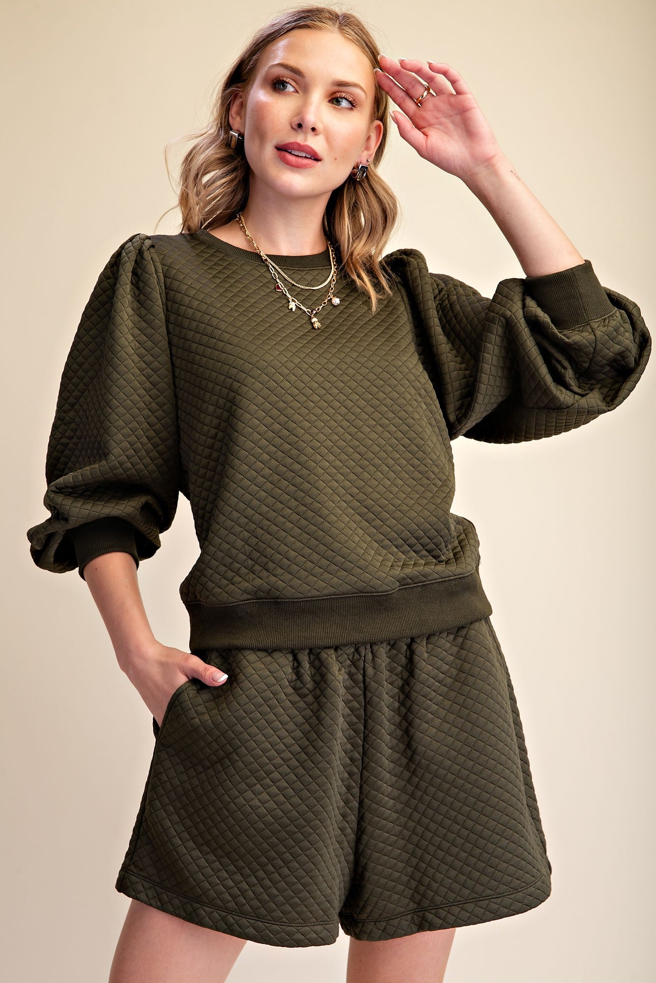 Puff & Circumstance Sweatshirt (olive)