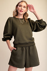 Puff & Circumstance Sweatshirt (olive)