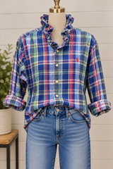 Second Story Shirt (RalphLaurn/BlPnkYel/M)