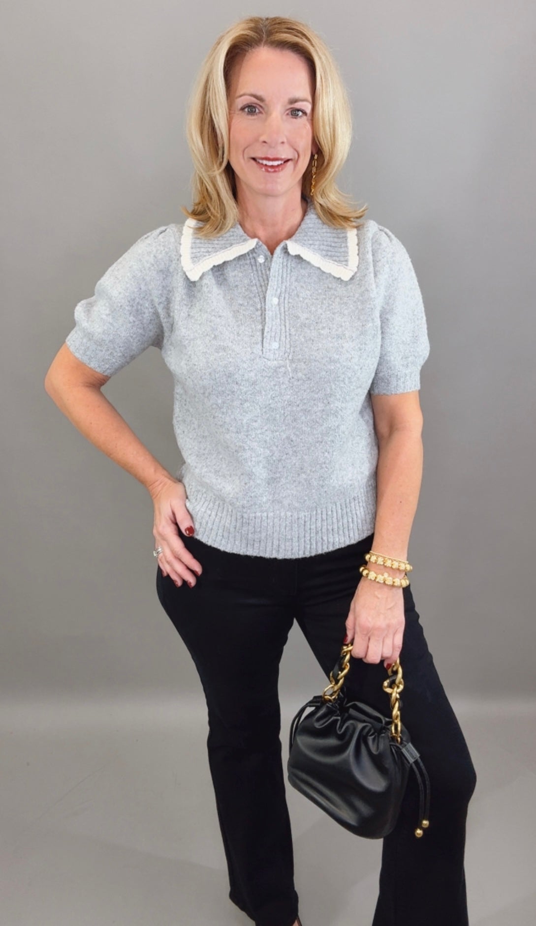 Frosted Charm Sweater (grey)