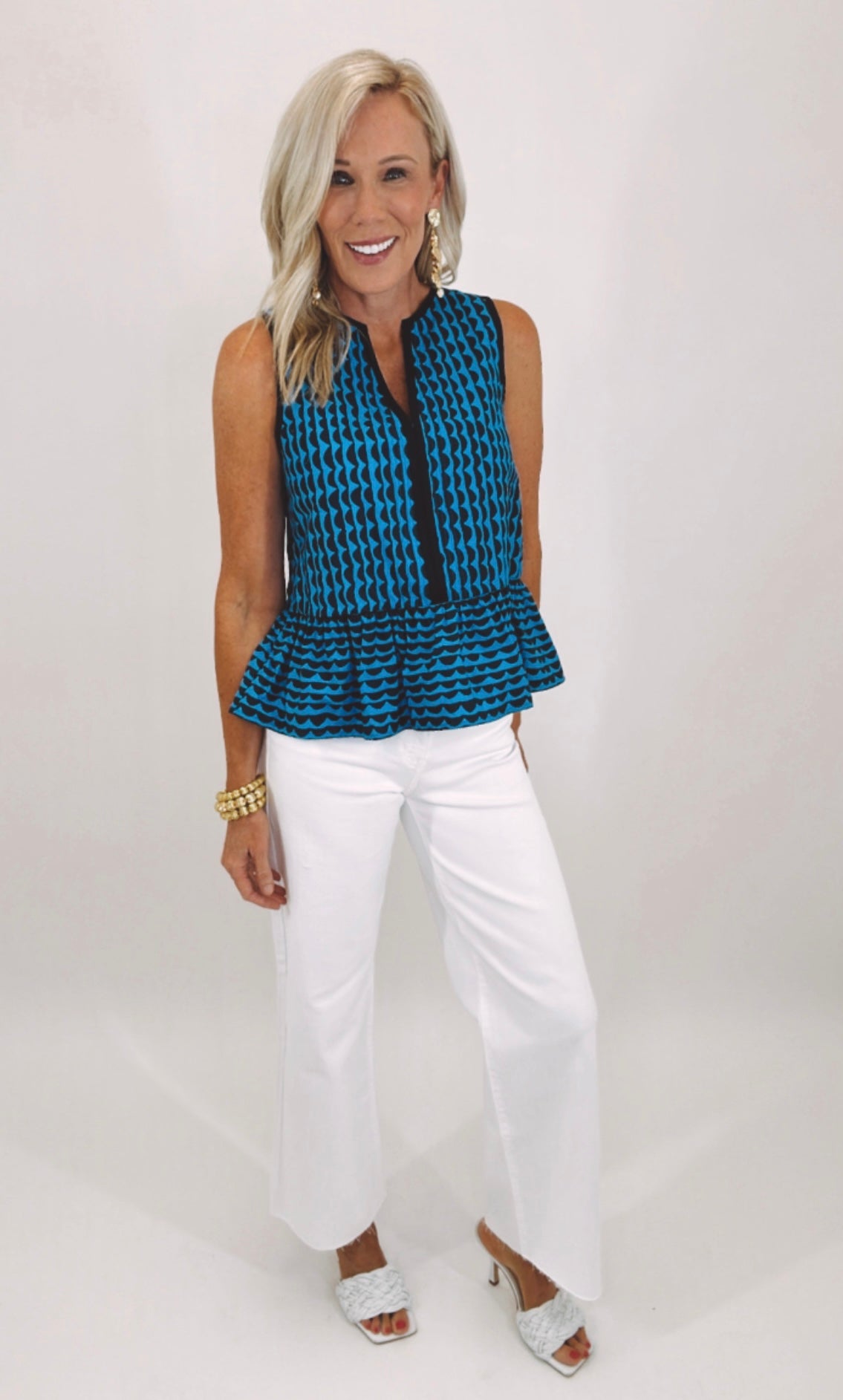 Peplum Punch Top