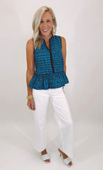 Peplum Punch Top