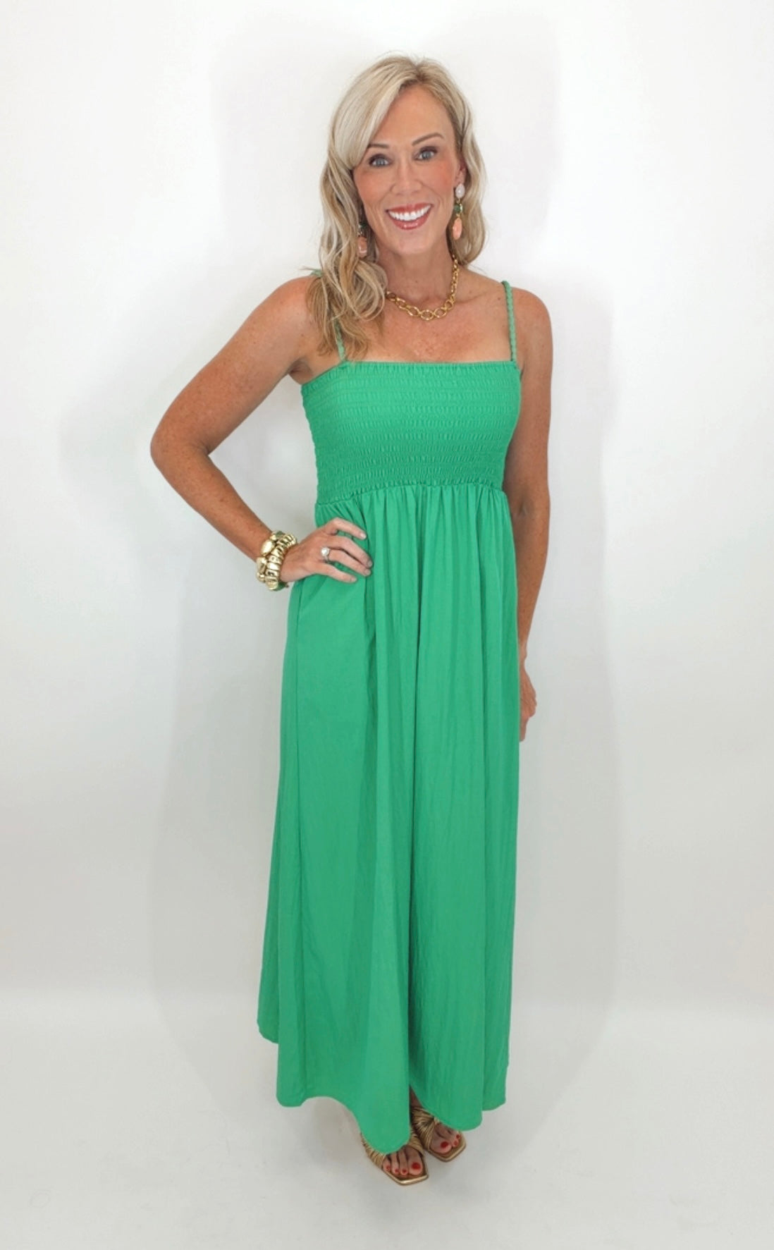 Weekend Wander Dress (peridot)