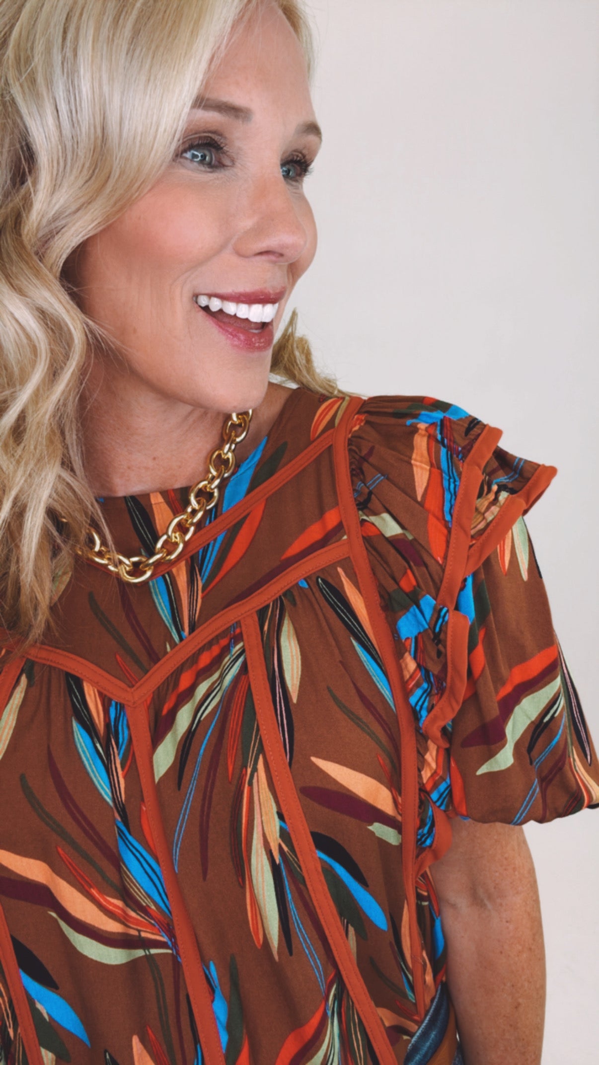 Stroke of Genius Top (brown)