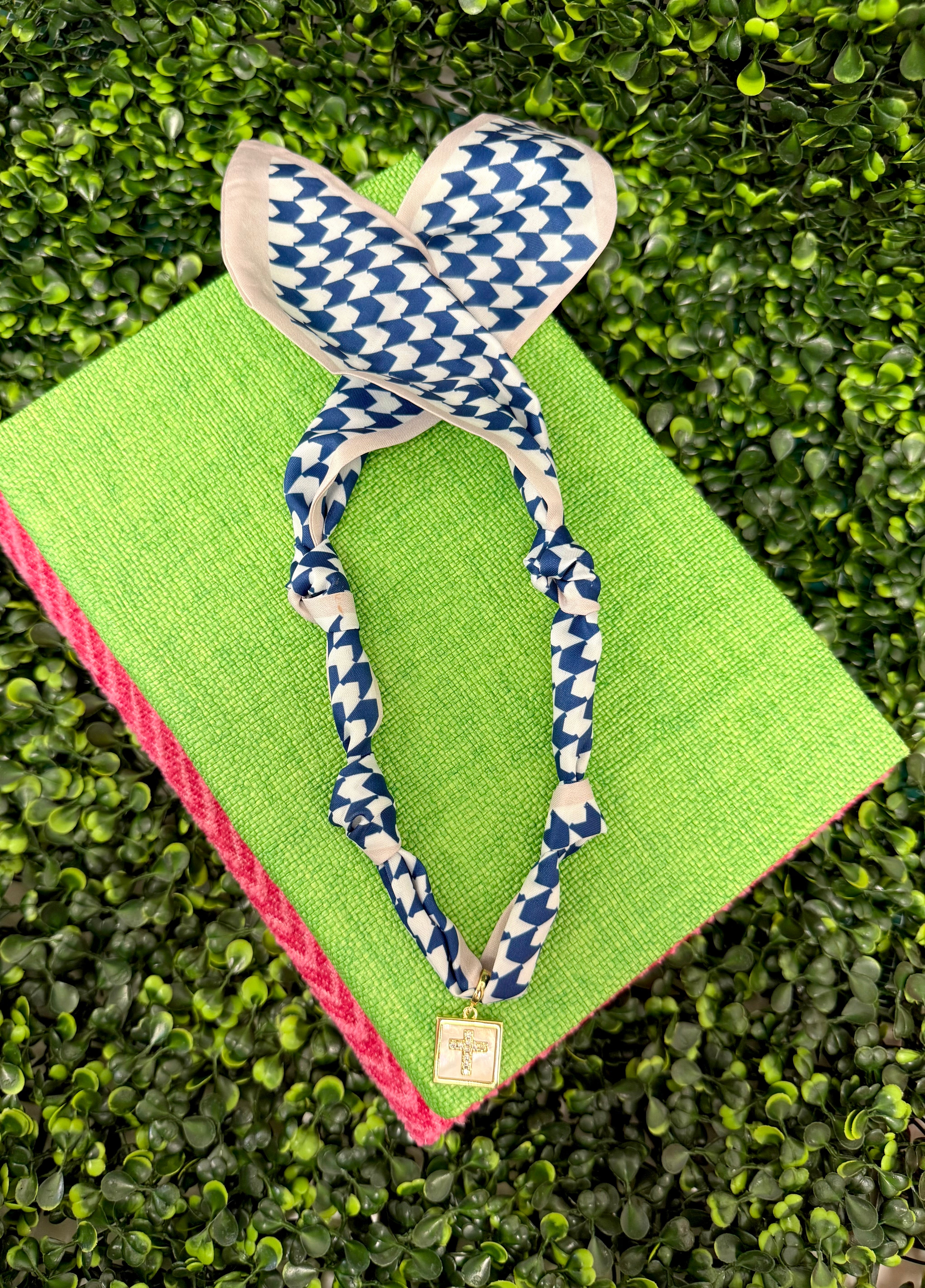 Grace Knot Scarf Necklace