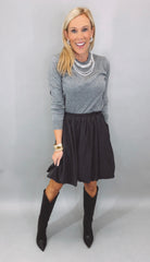 Bubble Bliss Skirt (black)