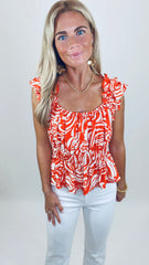Ruffle Rush Top