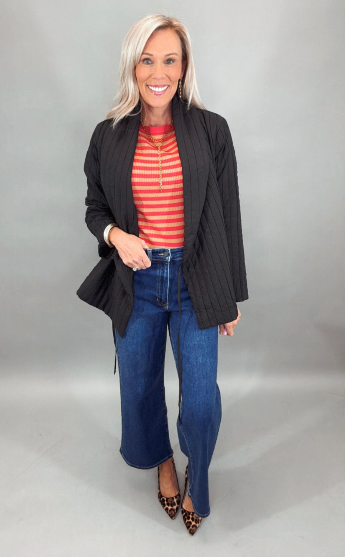 Urban Wrap Quilted Jacket