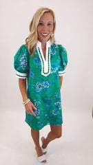 Quinn Dress (green)