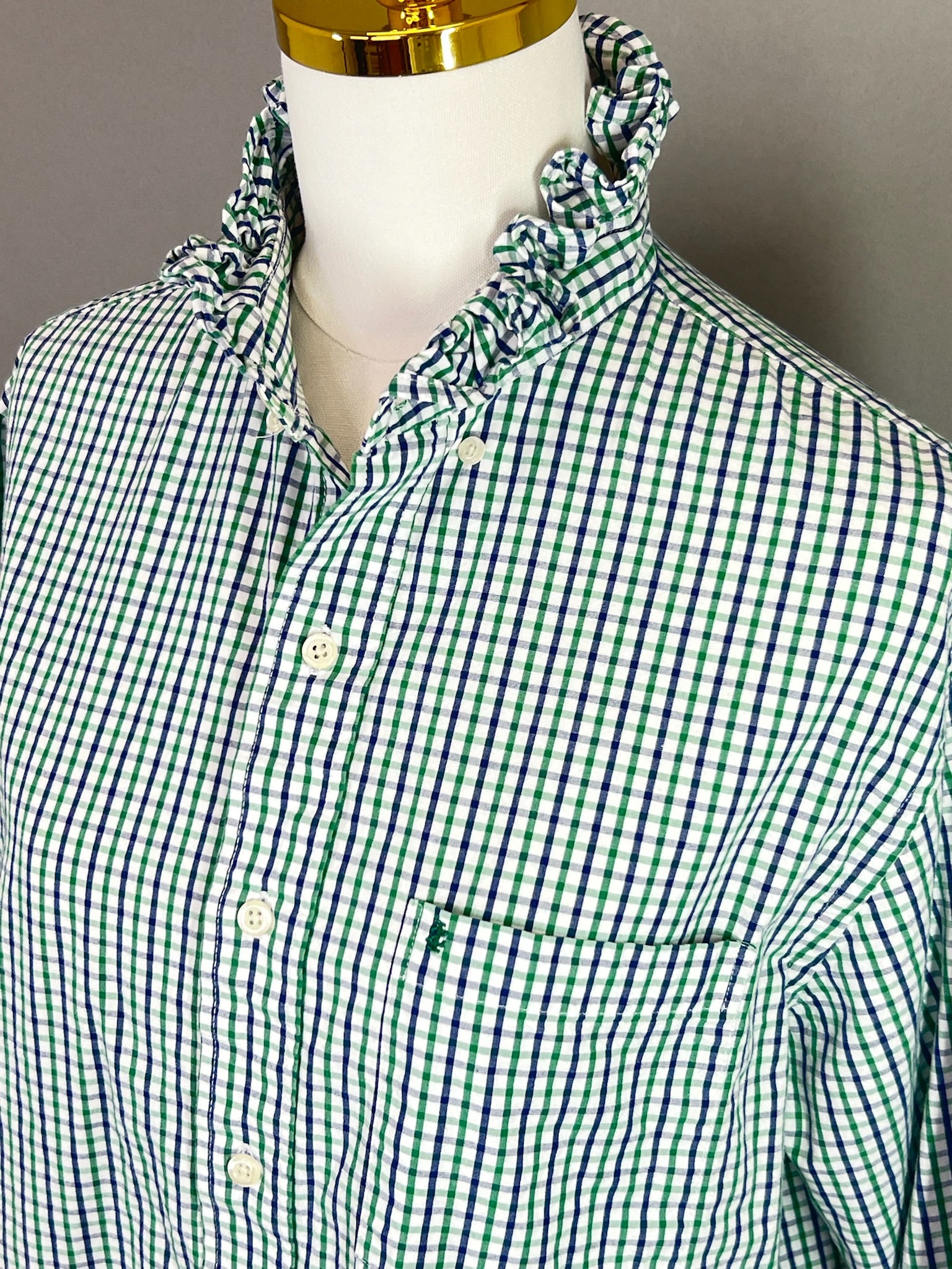 Second Story Shirt (Izod/GrBlChk/M)