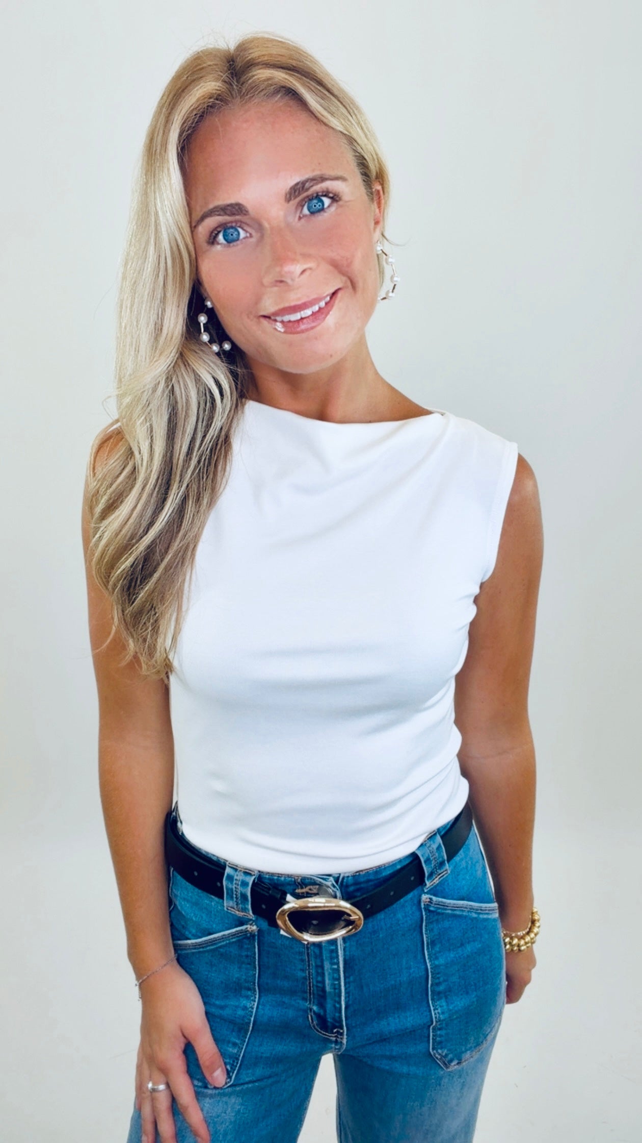 Just My Type Top (ivory)