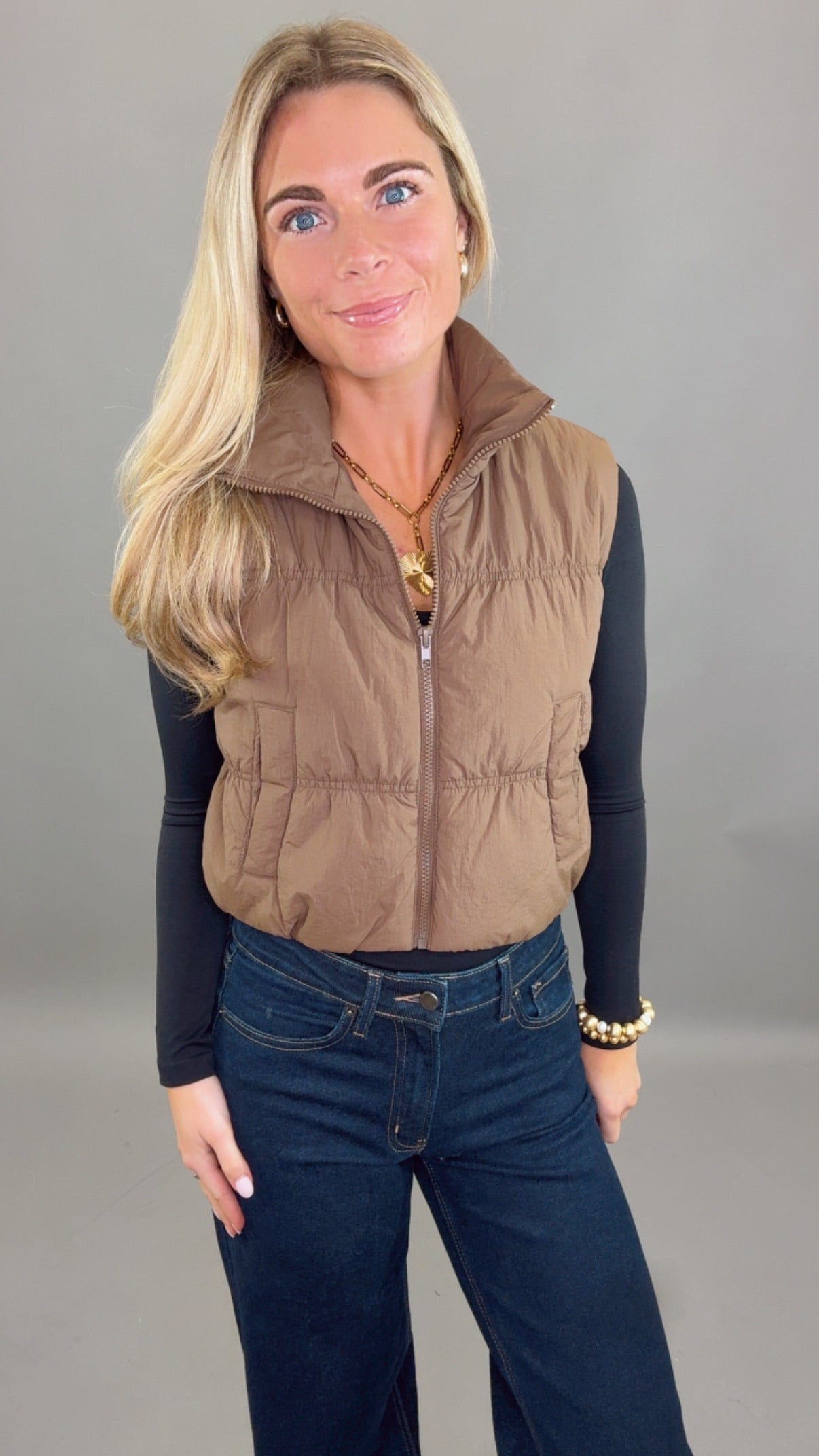 Everyday Edit Vest (mocha)