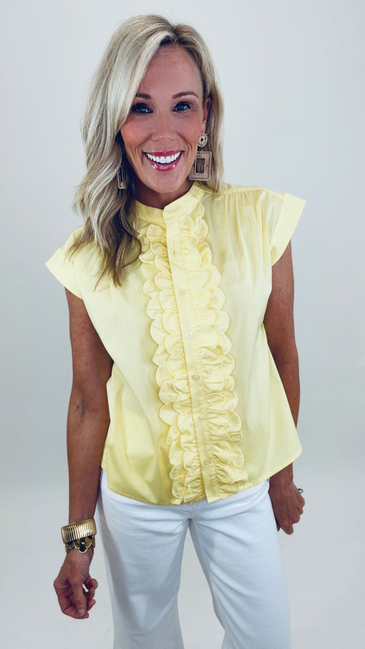 Sunday in Savannah Top (yellow)