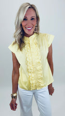 Sunday in Savannah Top (yellow)