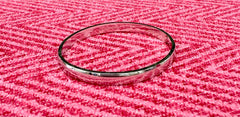 Simple Silver Bangle