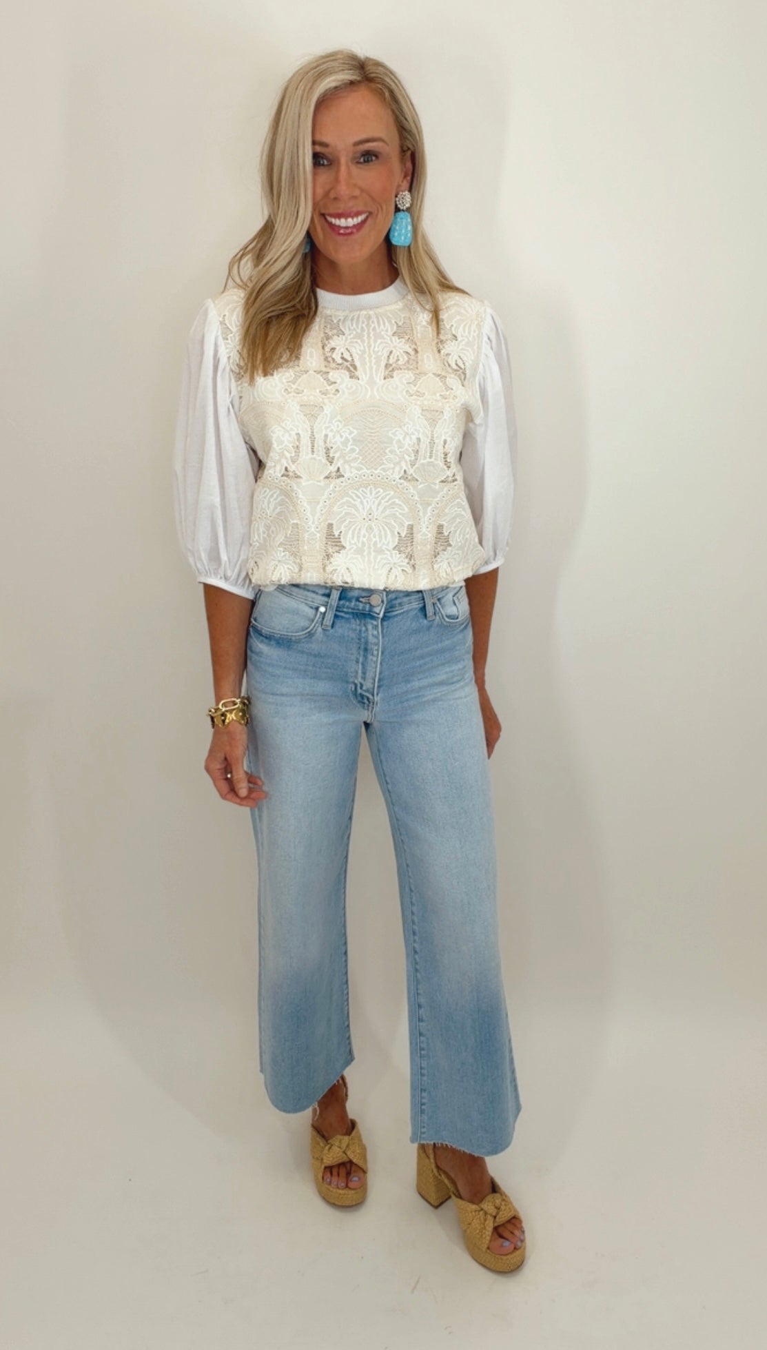 Ivory Intrigue Top