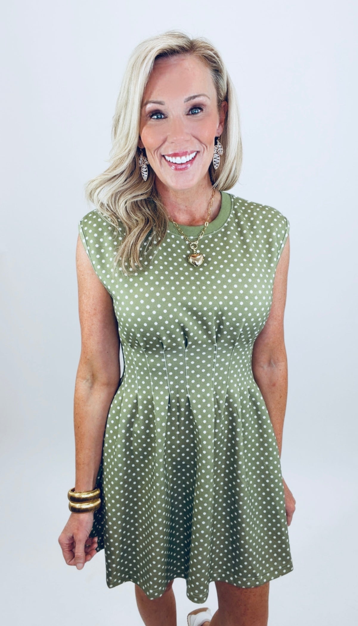 Darling Days Dress (olive)
