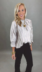 Glimmer Grace Top (champagne)