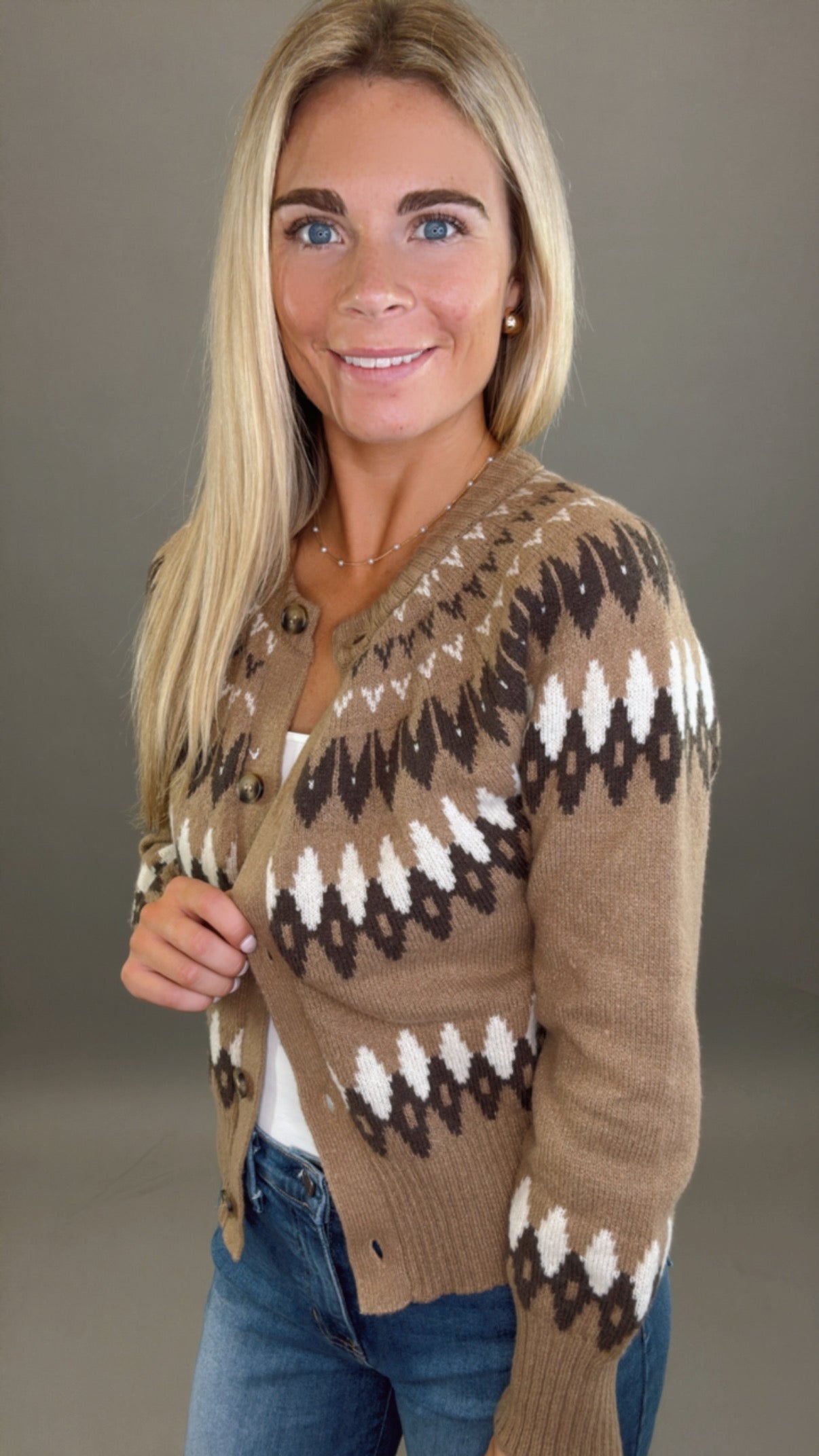 Alpine Charm Cardigan