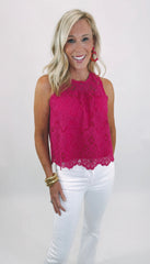 Lovelace Top (pink)