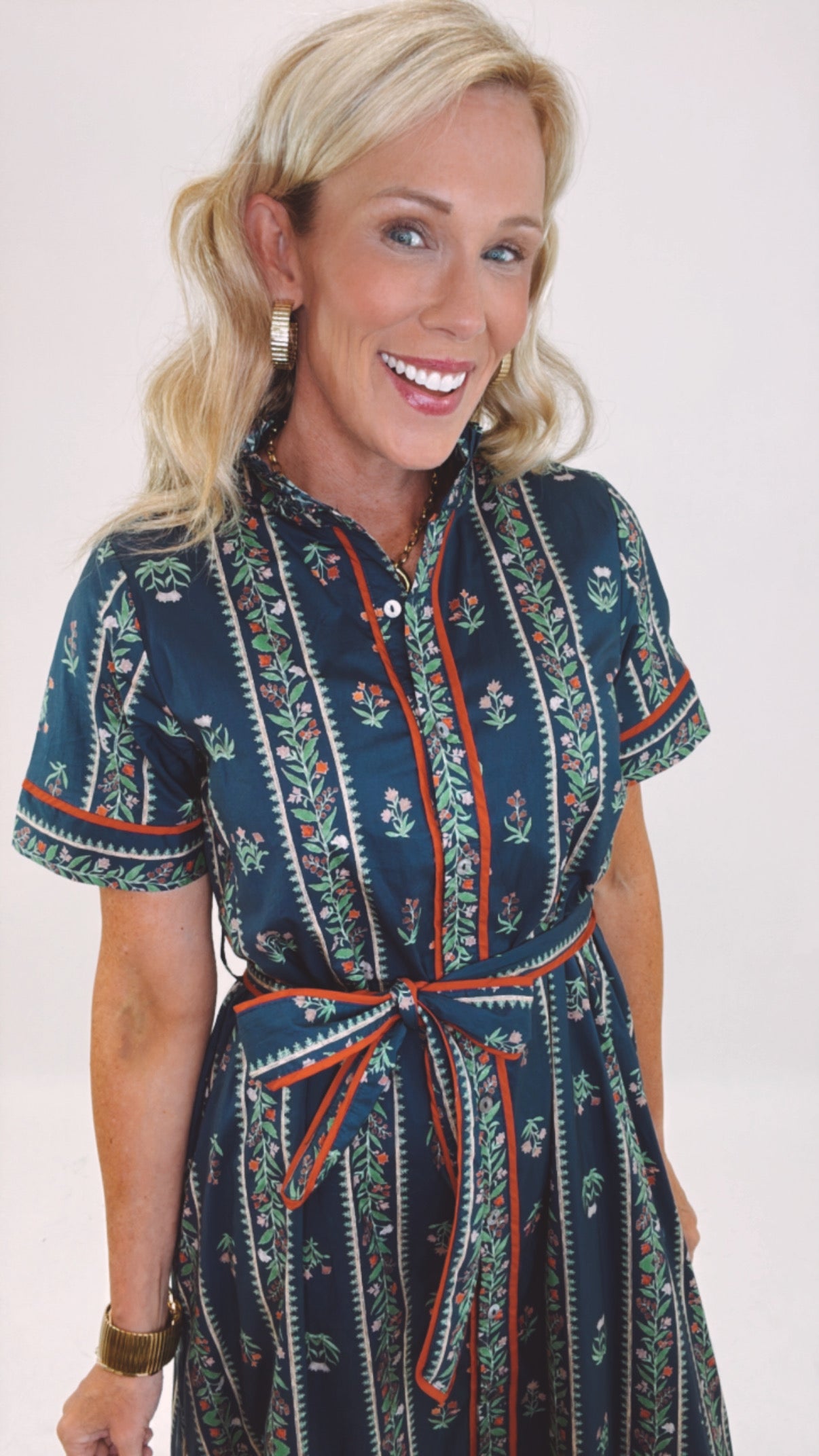 Garden Stroll Midi Dress