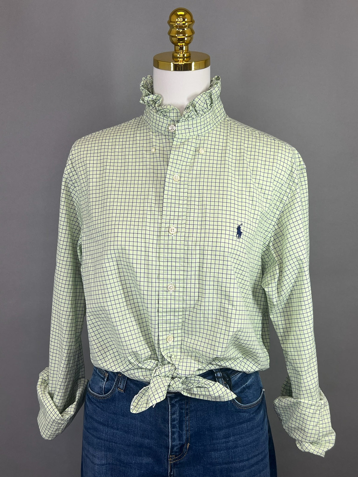 Second Story Shirt (RalphLauren/GRNBLU/M)