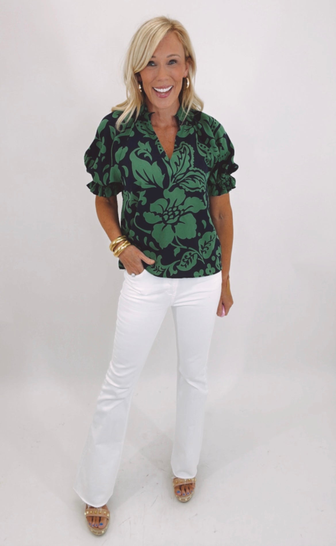 Coastal Cue Top