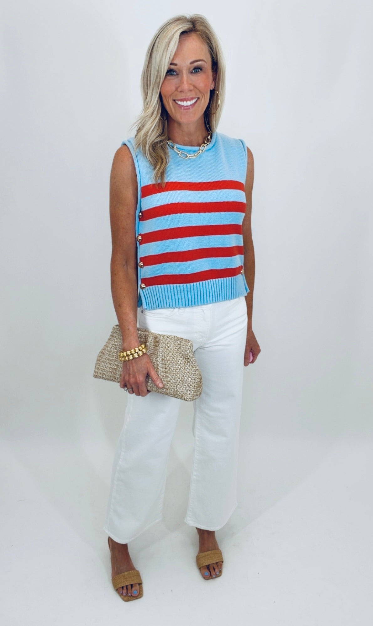 Stripe Hype Top