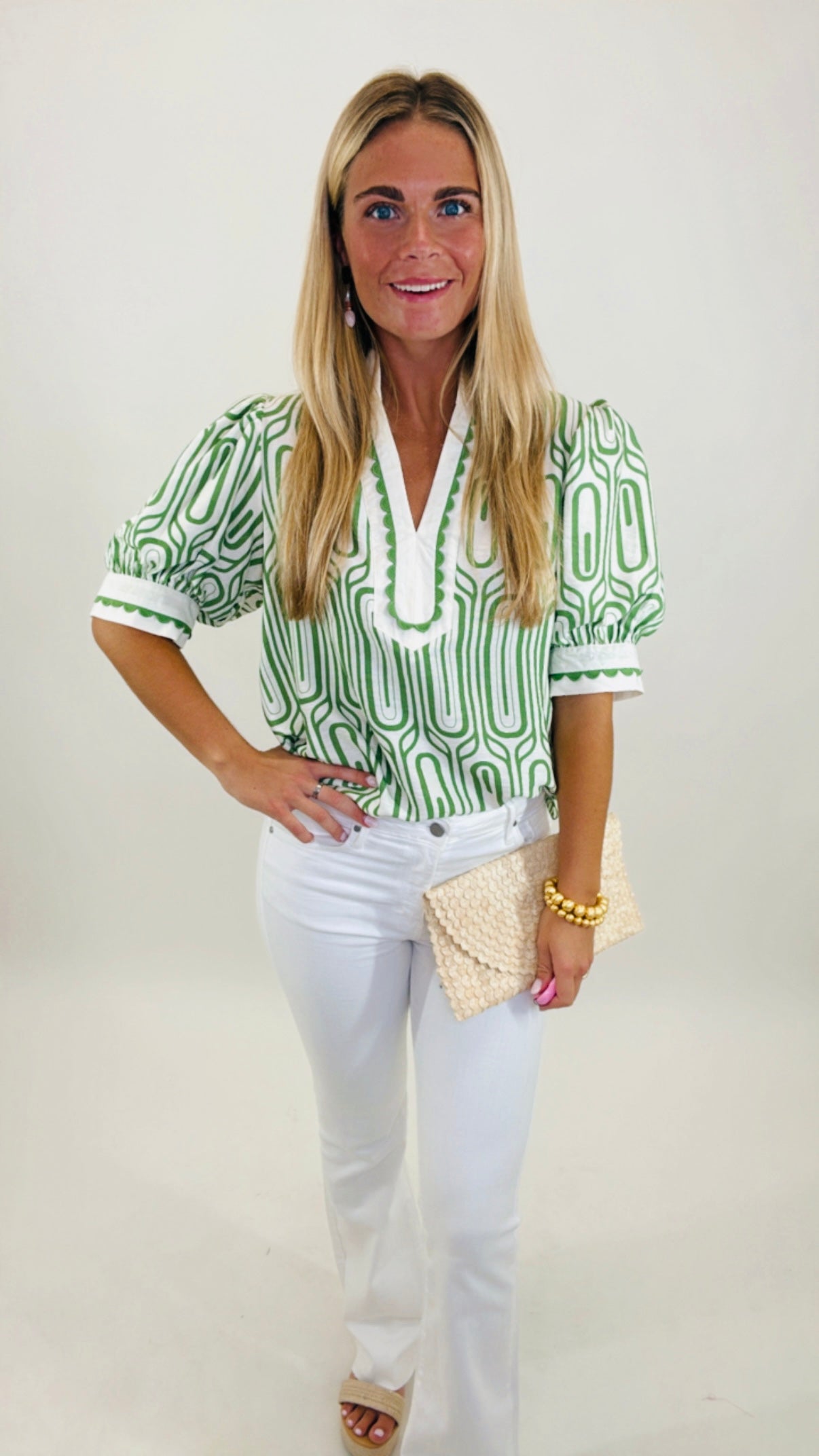 Monroe Top (green)