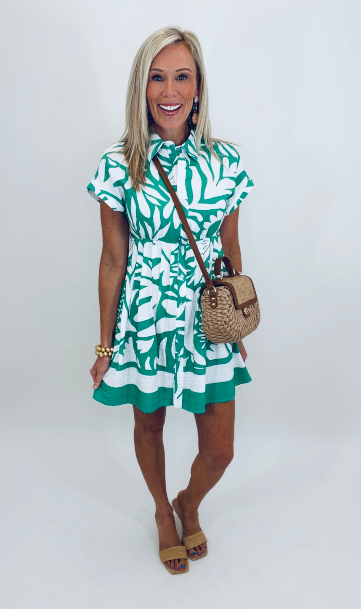 Amalfi Palms Dress